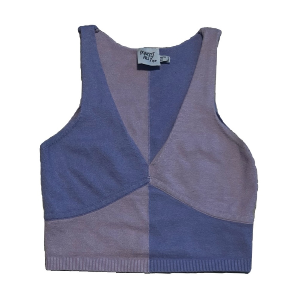 Princess Polly Color block Sweater Tank top